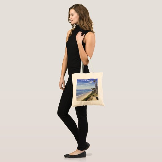 Santa Barbara California Butterfly Beach Montecito Tote Bag (Voorkant (model))