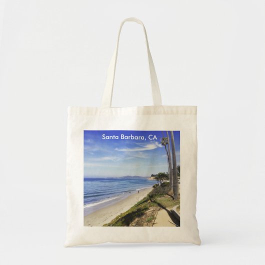 Santa Barbara California Butterfly Beach Montecito Tote Bag (Voorkant)