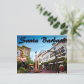 Santa Barbara California Post Card Briefkaart (Staand voorkant)