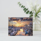 Santa Barbara California Post Card Briefkaart (Staand voorkant)