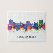 Santa Barbara California Skyline Legpuzzel (Horizontaal)