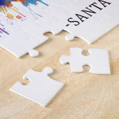 Santa Barbara California Skyline Legpuzzel (Zijkant)