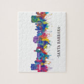 Santa Barbara California Skyline Legpuzzel (Verticaal)