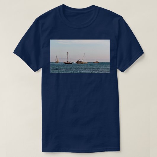 Santa Barbara California TShirt 1 (Design voorkant)
