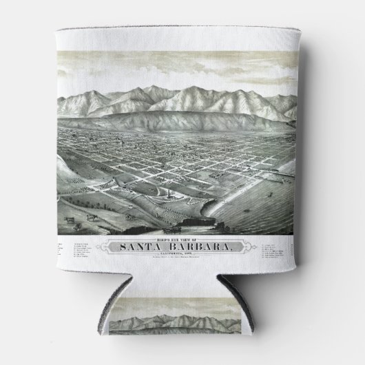 Santa Barbara-California-United States-1877 Blikjeskoeler (Voorkant)