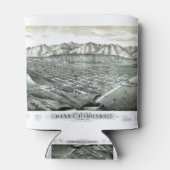 Santa Barbara-California-United States-1877 Blikjeskoeler (Achterkant)