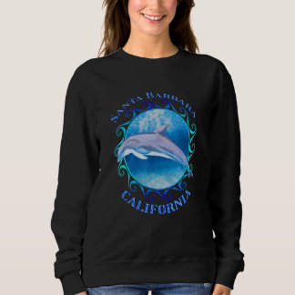 Santa Barbara California Vacation Souvenir Dolphin Trui