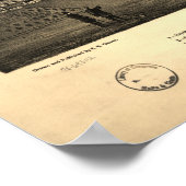 Santa Barbara Californië 1877 Panorama Map Poster (Hoek)