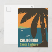 Santa Barbara, Californië Briefkaart (Voorkant / Achterkant)