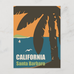 Santa Barbara, Californië Briefkaart