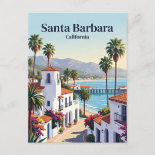 Santa Barbara, Californië Briefkaart