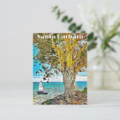 Santa Barbara, Californië Briefkaart (Staand voorkant)