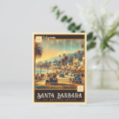 Santa Barbara, Californië |  Briefkaart (Staand voorkant)