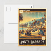 Santa Barbara, Californië |  Briefkaart (Voorkant / Achterkant)