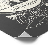 SANTA BARBARA CALIFORNIË POSTER (Hoek)