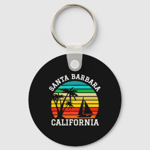 Santa Barbara Californië Shirten Matching Family V Sleutelhanger