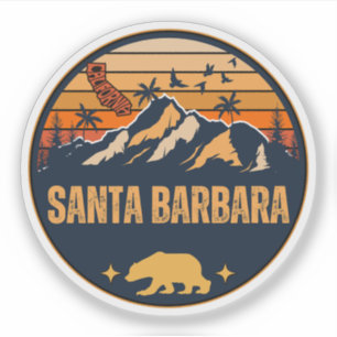 Santa Barbara, Californië Sticker