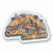 Santa Barbara, Californië Sticker (Voorkant)