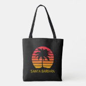 Santa Barbara Californië Tote Bag (Achterkant)