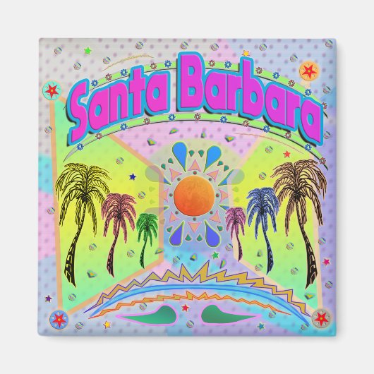 Santa Barbara Calm Desire Magnet (Voorkant)