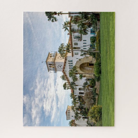 Santa Barbara County Courthouse, Californië Legpuzzel (Verticaal)