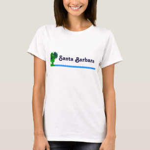 Santa Barbara Custom Palm Tree Shirt