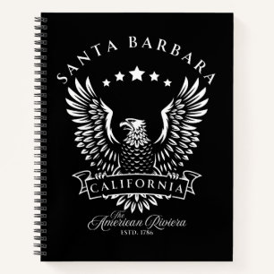 Santa Barbara de Amerikaanse Rivièra Californië Notitieboek