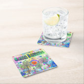 Santa Barbara Deep Dream Onderzetter (Insitu)