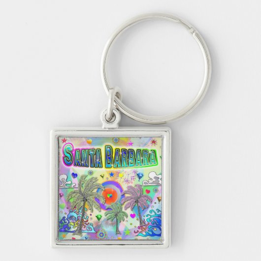Santa Barbara Deep Dream Sleutelhanger (Voorkant)