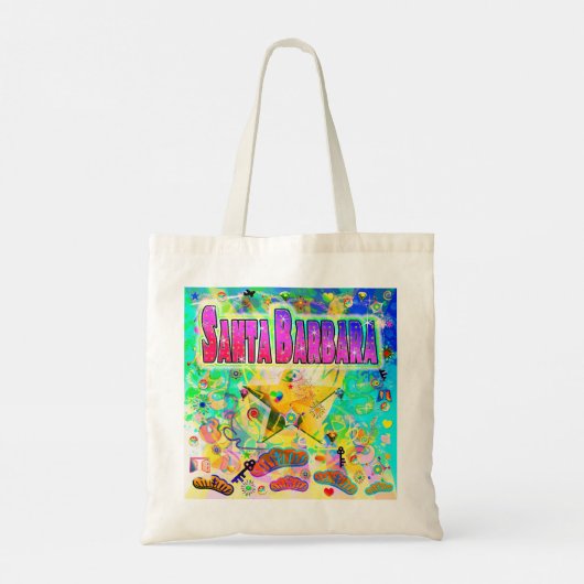 Santa Barbara Epoch uur Canvas tas (Achterkant)