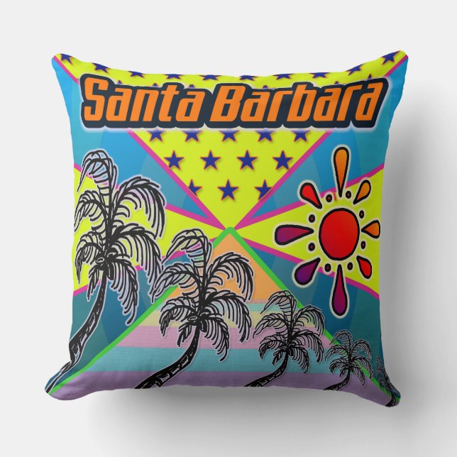 Santa Barbara Freedom Pillow Kussen (Voorkant)
