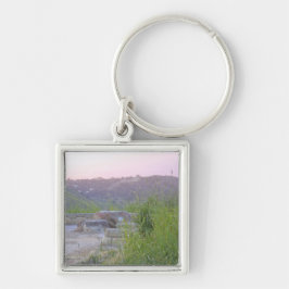 Santa Barbara Mesa-Uitzicht Sleutelhanger