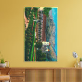 Santa Barbara-missie en redenen Canvas Afdruk (Insitu (Woonkamer))