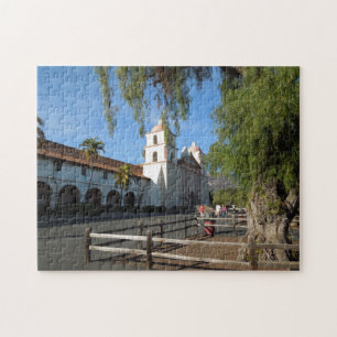 Santa Barbara Mission, Californië Legpuzzel