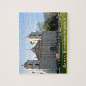 Santa Barbara Mission, Californië Legpuzzel (Verticaal)
