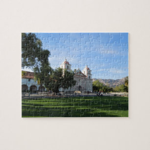 Santa Barbara Mission, Californië Legpuzzel