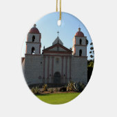 Santa Barbara Mission Keramisch Ornament (Rechts)