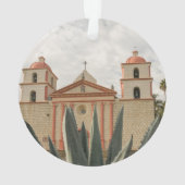 Santa Barbara Mission Ornament (achterkant)
