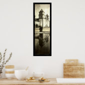 Santa Barbara Mission Photo 1908 Poster (Keuken)