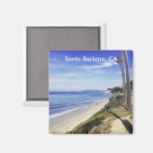 Santa Barbara Montecito California Butterfly Beach Magneet (Voorkant / Achterkant)