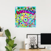 Santa Barbara Mystieke Dans Poster (Thuiskantoor)