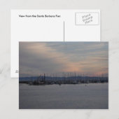 Santa Barbara Pier Briefkaart (Voorkant / Achterkant)