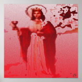 santa barbara poster (Voorkant)