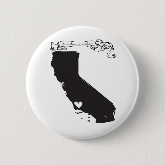 Santa Barbara Ronde Button 5,7 Cm (Voorkant)