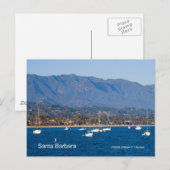Santa Barbara Sailboats Producten, Californië Briefkaart (Voorkant / Achterkant)