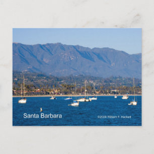 Santa Barbara Sailships Products, Californië Briefkaart