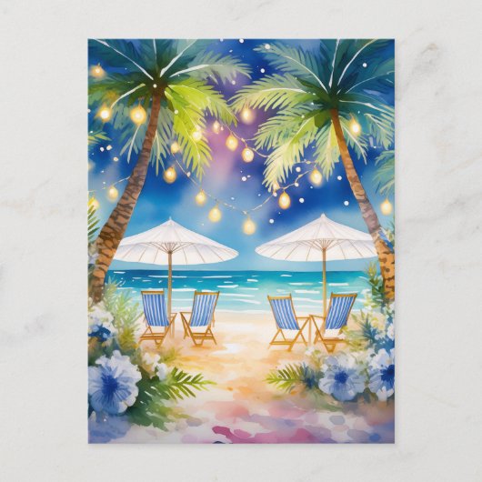 Santa Barbara-serie van kunstenaar Jan Turner Briefkaart (Voorkant)