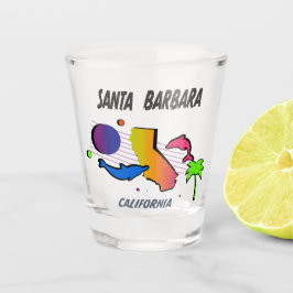 Santa Barbara Shot Glass Shot Glas