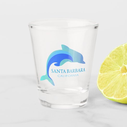 Santa Barbara Shot Glass Shot Glas (Voorkant)