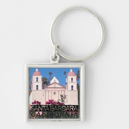 Santa Barbara Sleutelhanger (Voorkant)